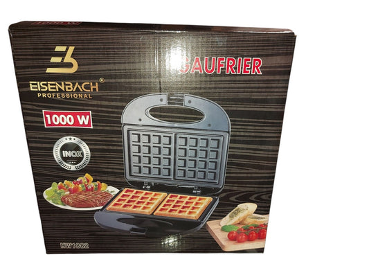 Waffeleisen Belgische Waffeln Eisenbach Professional 1000 W INOX